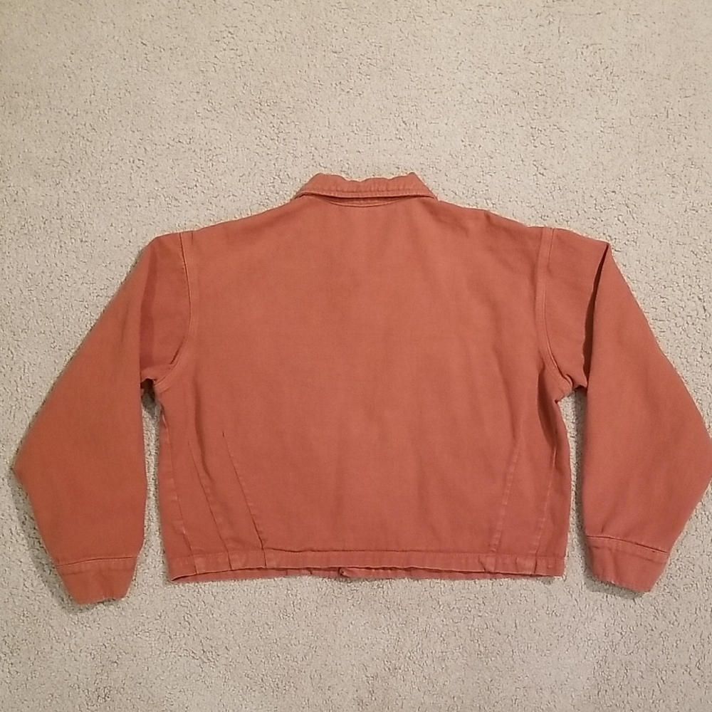 Lacausa Rust Orange Button-Up Jacket - Picture 5 of 5